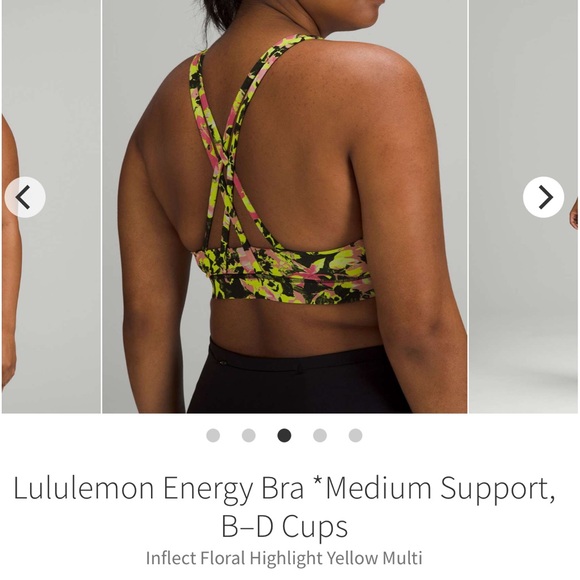 Lululemon | size 10 | energy bra - Picture 3 of 8